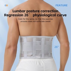 Lightweight Back Brace for Lower Pain Men Women, Breathable Lumbar…
