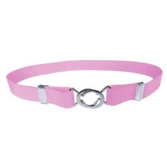 Adjustable Elastic Stretch Belt for Women 2.5cm Wide Metal Ring Buckle No Hassle