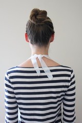 100 Pack Disposable Plastic Adult Bibs Adult, White
