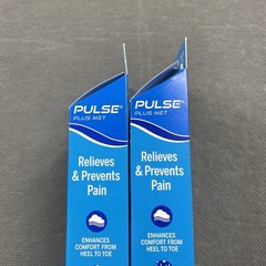 Powerstep Pulse Plus Met Insoles Womens 7-7.5 B Full Length Orthotics Support