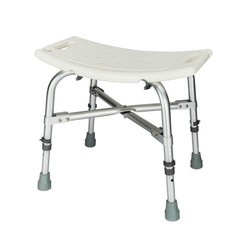 NEW Adjustable 6 Heigh Bariatric Shower Chair Bath Safety 450 lbs Wihite