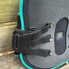 XBack LSO T105 Lumbar Sacral Orthosis Back Brace Black Teal Size XL Made in USA