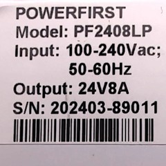 Golden Technologies MBE-0038 / PowerFirst PF2408LP 24V 8 Amp Scooter Charger