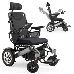 Used Reclining Power Electric Wheelchairs All Terrain Foldable Mobility Scooter