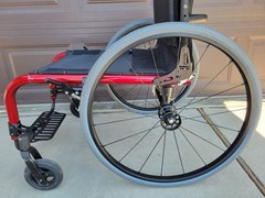 Ki Mobility Tsunami 20″x20″ Rigid Wheelchair 20″ X 20″ Heavy Duty READ DESCRIPTI