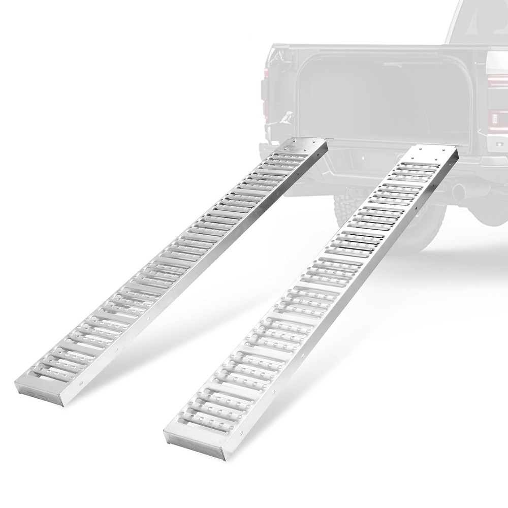Rockland Tri Fold Loading Ramp 84×54 1500lb Capacity 1 Pack