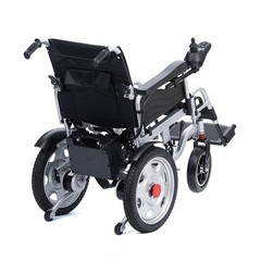 Lightweight Electric Wheelchair 500W Power Motor – Black – Tested Used GoodKP
