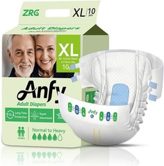 Elderly Adult Diapers with Tabs, Medical Disposable Incontinence Diaper for Seni