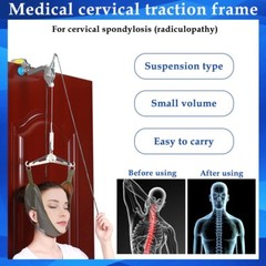 Neck Traction Stretching Arthritis Hammock Cervical Device Over Door Pain Relief