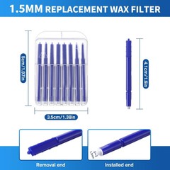 16 Pcs Wax Guard Filters, Made for Audien Hearing Aids, ATOM ONE 1.5mm size