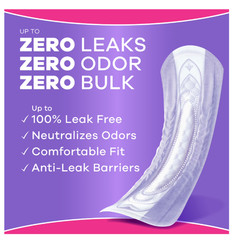 Always Discreet Pads, Maximum Absorbency, Regular48 Count