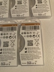 NEW 8 x 6pk Duracell Activair 312 EasyTab Hearing Aid Batteries Exp 7-2028