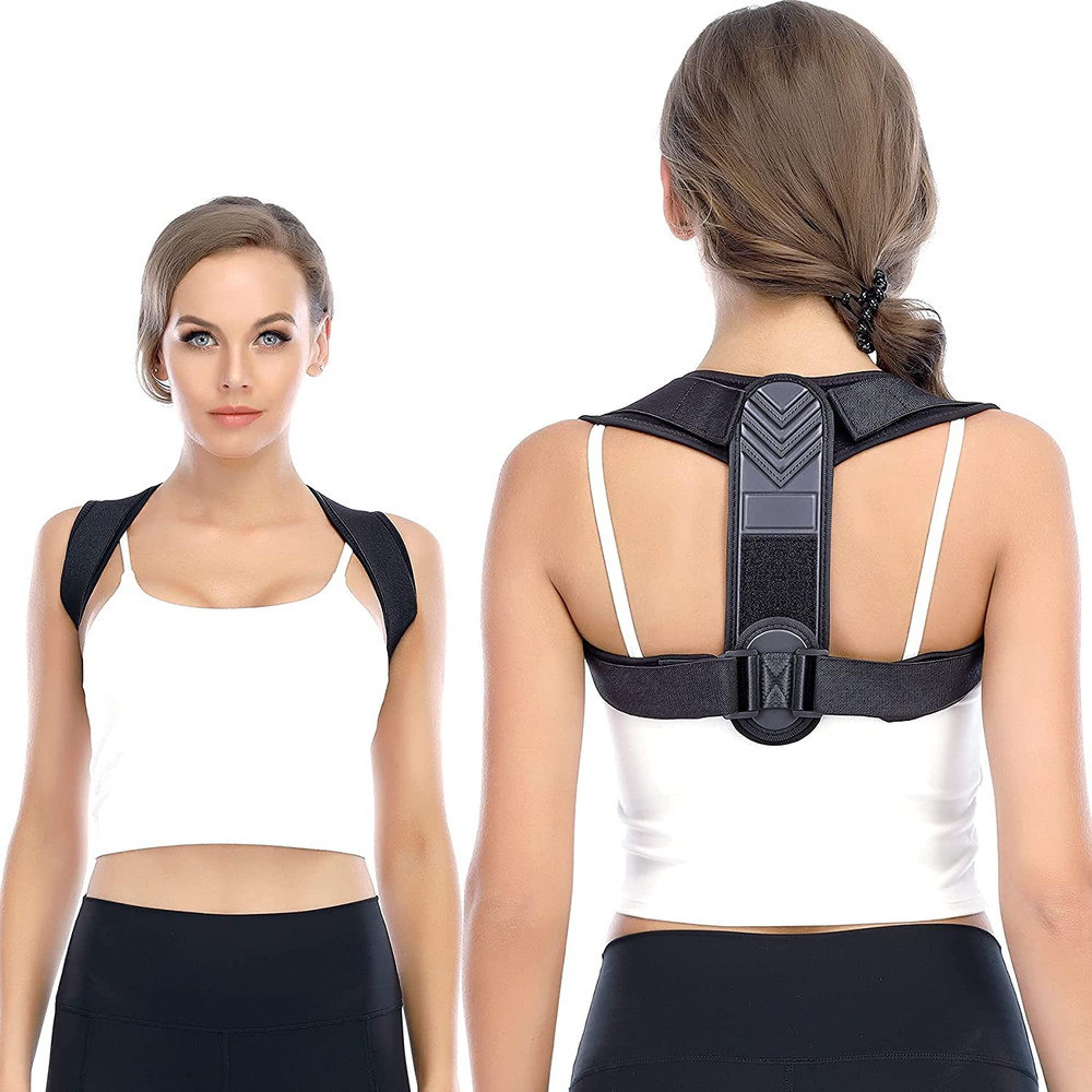 Posture Corrector Back Brace for Men & Women, Adjustable Support for Pain Relief