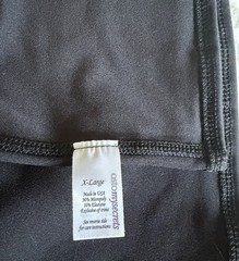 Ostomy Support Garment Women’s Curvy Wrap Colostomy Bag Covers (black, XL)