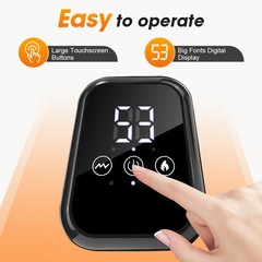 1/2pcs Electric Cordless Heated Knee Vibration Massage Brace Joint Hot Compress
