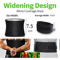 Men Sweat Belt Slimming Waist Trainer Body Shaper Sauna Trimmer Band Weight Loss