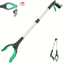 Heavy Duty Grabber Tool Industrial Pick Up Stick Hand Grip Reach Trash Reacher