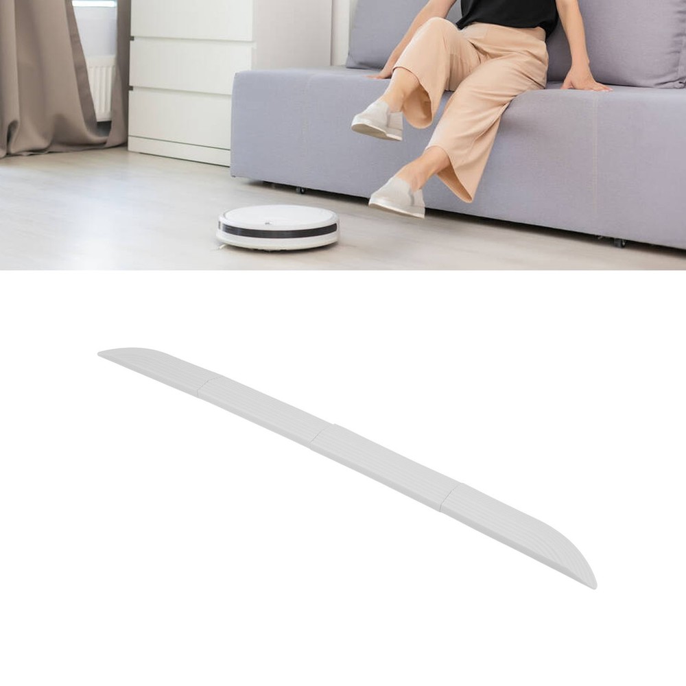 4PCS Universal Sweeper Door Sill Stair Wheelchair Door Sill Free Assembly Rubber