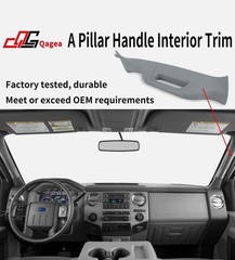 Qagea A-Pillar Grab Handle Interior Trim Passenger Right Side, Gray