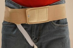 Inguinal Hernia Groin Support Belt Adjustable Elastic Left Side
