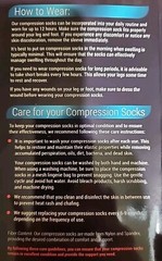 Compression Hosiery Or Compression Socks For Men or Women. 4 PAIR. Size L/XL