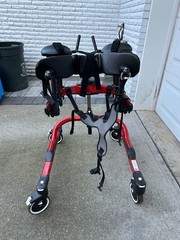 Rifton Pacer K630 Pediatric MEDIUM Gait Trainer 150 Lb Weight limit Gently Used