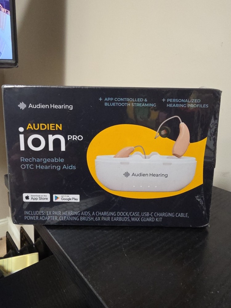 Audien Hearing Ion Pro Rechargeable OTC Hearing Aids