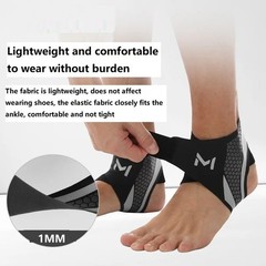 1-2PCS Ankle Compression Support Brace Sleeve for Running Sports Men Women
