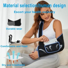 Arm Sling Shoulder Immobilizer – Rotator Cuff Support Brace for Injury, Men & Wo