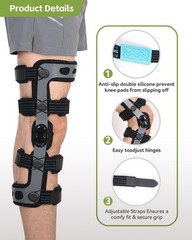 ACL Knee Brace for Men & Women, Knee Support for Running & Sports