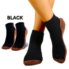 Copper Compression Socks Arch Ankle Sport Support Plantar Fasciitis Men Women US