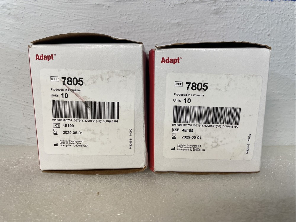 Hollister Adapt 7805 Flat Ostomy Barrier Ring 48mm Lot Of 20 01/2029 New