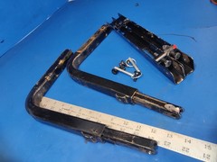 armrest arm bracket tube pride jazzy evo613 wheelchair riding chair electric