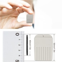 1mm Hearing Aid Wax Filters Compatible Cerustop 32-Pack Hearing Aid Wax Guards