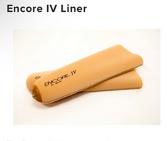 Thermo ply Encore IV prosthetic Liner. 6mm front. 3mm back. New. Size 18