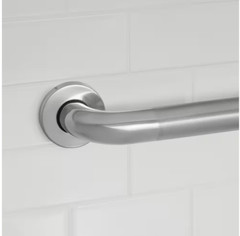 24 In. Grab Bar Combo in Polished Stainless Steel (3-Pack)