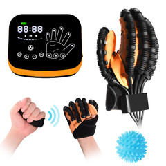 Left+Right, 2x Hand Function Rehabilitation Robot Gloves for Hemiplegia Recovery