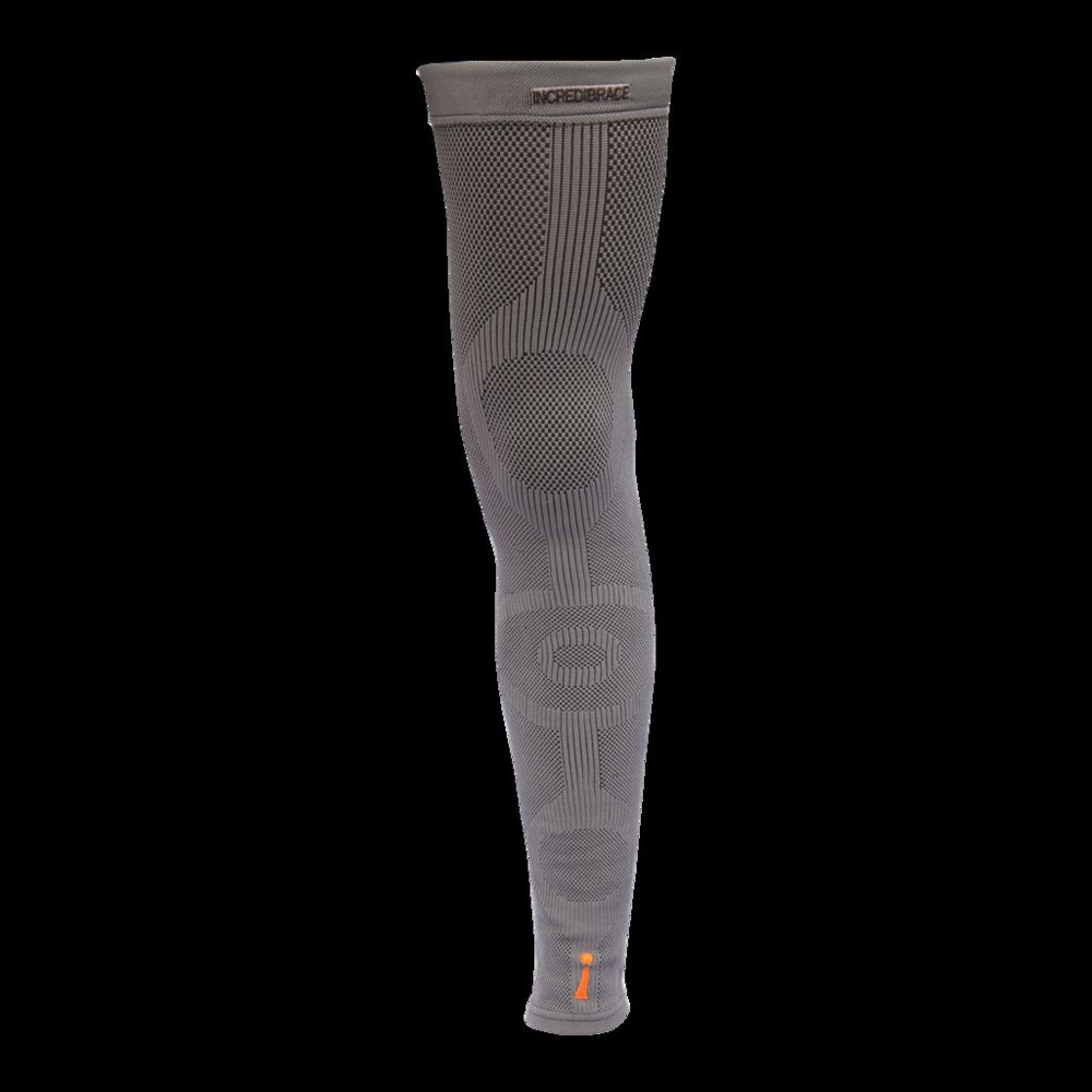 Incrediwear Leg Sleeve Support (Sml, Med, Large, XL) Gray (Grey) New (Sold Each)