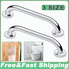 Stainless Steel Grab Bar Bathroom Safety Handicap Shower Tub Handle Support Lot