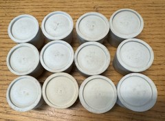 12 PACK – 1-1/4″ Heavy Rubber Cane Tip Crutch Walking Stick Furniture Chair Leg