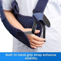 Kids Arm Sling Shoulder Immobilizer with XX-Small Kids Mesh Version-Right Hand