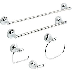 Franklin Brass Voisin (1-Pack) 36′ ADA Grab Bar Bright Stainless Steel Bathtu…