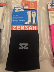 Zensah Tech+ PLUS ARGYLE Compression Socks Pick Size & Color