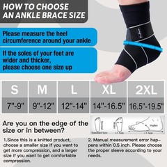 Foot Drop Brace Adjustable Ankle Foot Support for Achilles Tendon Walking