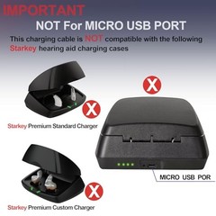Starkey StarLink Premium Charger 2.0 USB-C Charging Cable for Hearing Aid