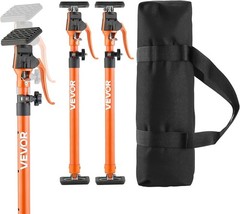 Versatile 2-Pack Cabinet Jack Poles, 25.4-45.3 Inch, Easy Setup for DIY Projects