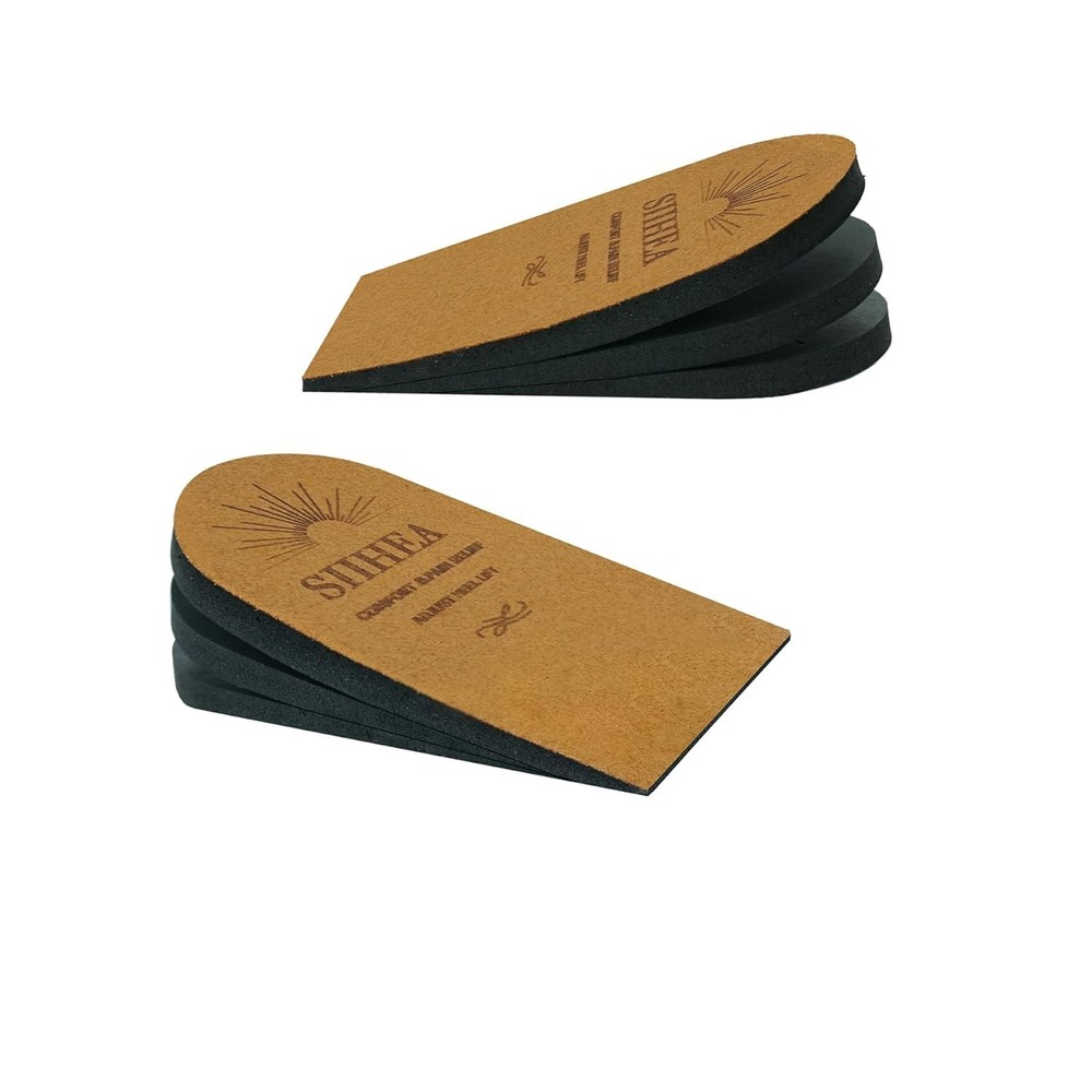 SIIHEA Adjustable Heel Lifts for Shoes, 1/4“ Height Increase Insoles for Achill