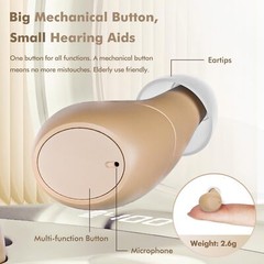 Rechargeable Hearing Aids Amplifiers Super Mini True Over the Counter AuyeeSn…