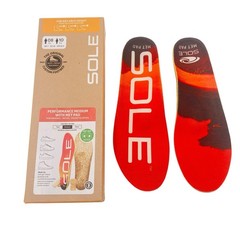 SOLE Performance Medium Orthotic Insoles Men 8 Women 10 Heat Moldable
