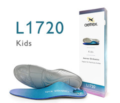 Aetrex Kids Youth Size 1 Orthotics LI720 Insoles For Flat & Low Arches *Read